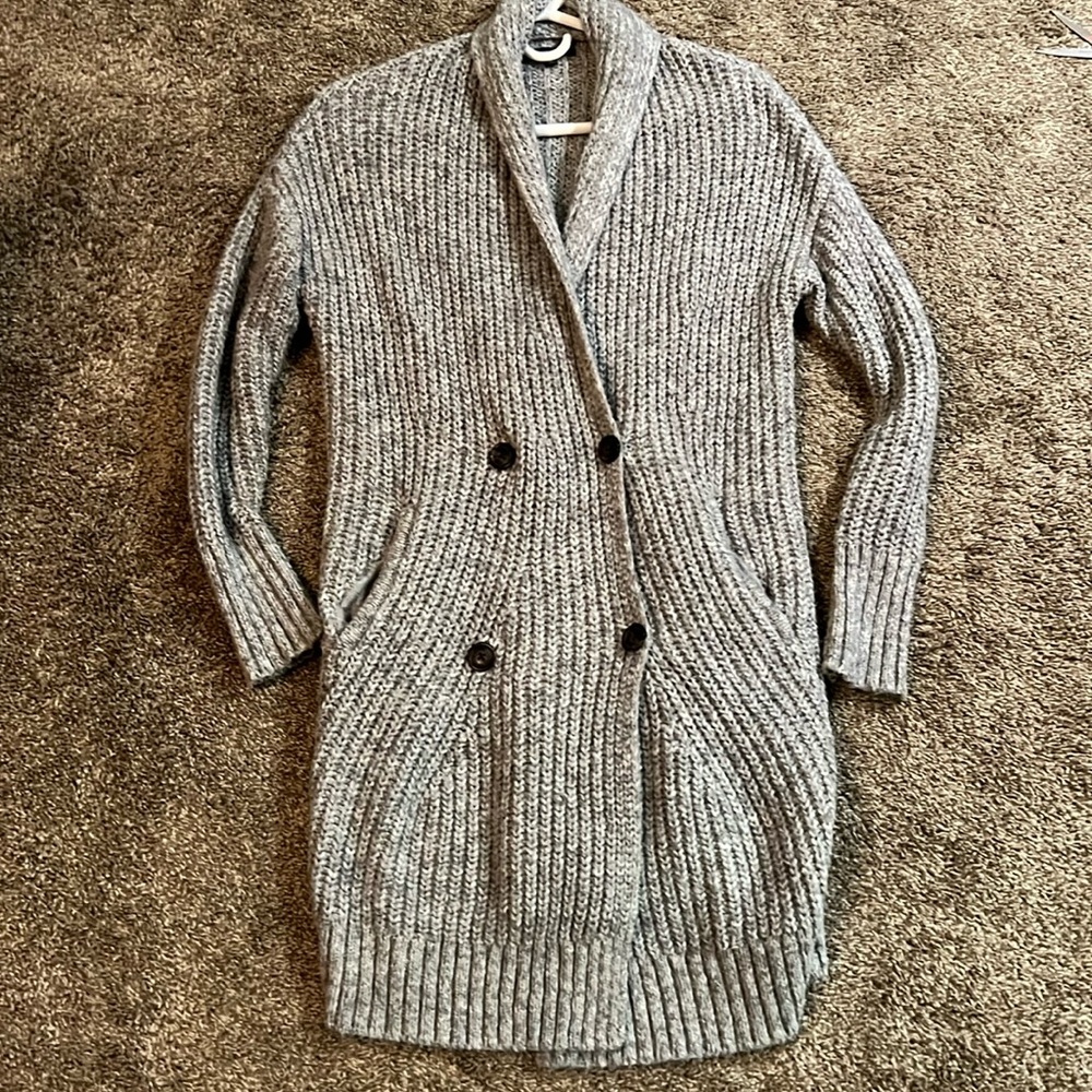 American Eagle Double Button Cardigan Sweater Sz … - image 1